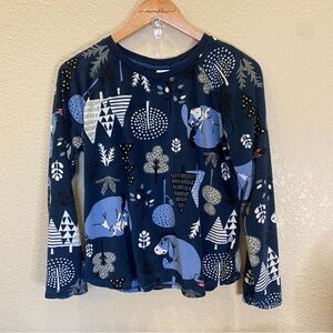 Disney Winnie the pooh Eeyore soft fleece shirt long sleeve size‎ small